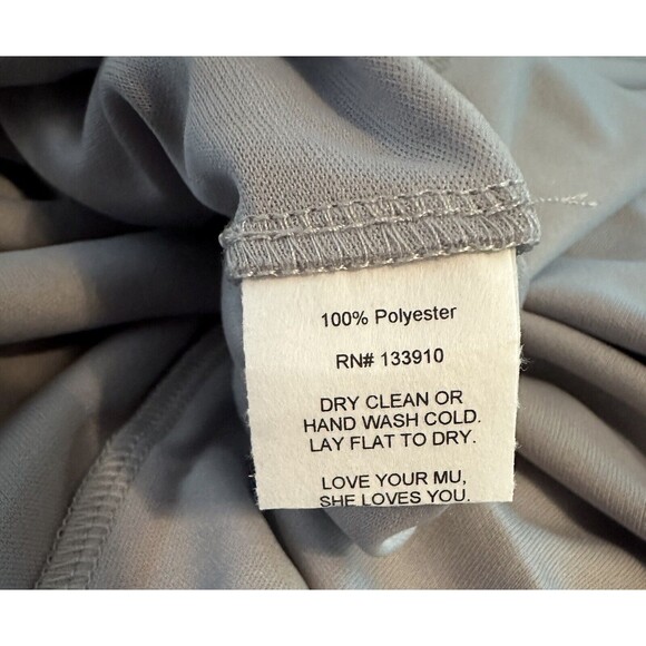 SHOW ME YOUR MUMU Faith Maxi Dress Dove Gray Chiffon‎ SIZE MEDIUM NWT - Picture 4 of 9